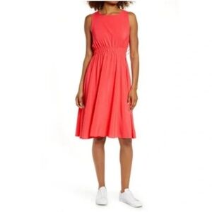 Zella Coral Sleeveless Casual Dress